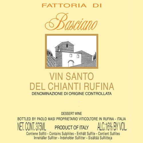 Fattoria di Basciano Vin Santo del Chianti Rufina